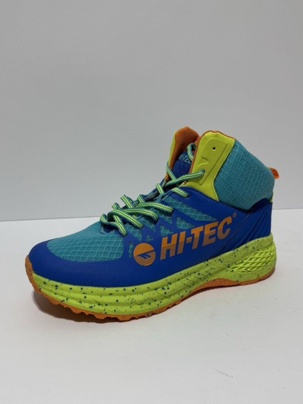 Hi-Tec Mens Destructor Logo Mid Trail Hiking Shoes Size 9.5 M